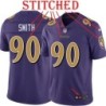 Purple Alternate Legend Za'Darius Smith Jersey Baltimore Ravens #90