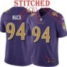 Purple Alternate Legend Daylon / Isaiah Mack Jersey Baltimore Ravens #94