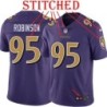 Purple Alternate Legend Tavius Robinson Jersey Baltimore Ravens #95