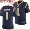 Navy Throwback Sam Sloman Jersey Los Angeles Rams #1