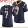 Navy Throwback Joel Hitt Jersey Los Angeles Rams #7