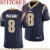 Navy Throwback Dante Magnani Jersey Los Angeles Rams #8