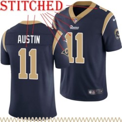 Navy Throwback Tavon Austin Jersey Los Angeles Rams #11