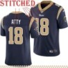 Navy Throwback Alex Atty Jersey Los Angeles Rams #18