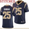 Navy Throwback Lance Dunbar Jersey Los Angeles Rams #25