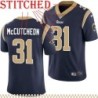 Navy Throwback Lawrence McCutcheon Jersey Los Angeles Rams #31