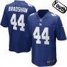 [NEW,Sewn-on]Ahmad Bradshaw Youth Football Jersey - NY-G #44 BRADSHAW Jersey (Blue) For Youth/Kid