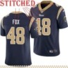 Navy Throwback Tim Fox Jersey Los Angeles Rams #48