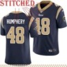 Navy Throwback Bobby Humphery Jersey Los Angeles Rams #48