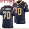 Navy Throwback Charles DeJurnett Jersey Los Angeles Rams #70