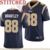 Navy Throwback Chris Brantley Jersey Los Angeles Rams #88