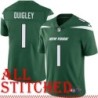 Green Home Ryan Quigley Jersey New York Jets #1