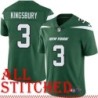 Green Home Kliff Kingsbury Jersey New York Jets #3