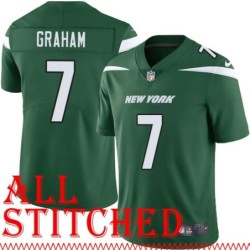 Green Home Ben Graham Jersey New York Jets #7