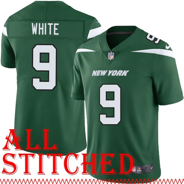 Green Home Javin White Jersey New York Jets #9