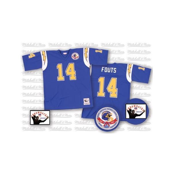 Dan Fouts San Diego Football Jersey - San Diego #14 Football Jersey(Blue Throwback)