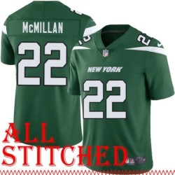 Green Home Erik McMillan Jersey New York Jets #22