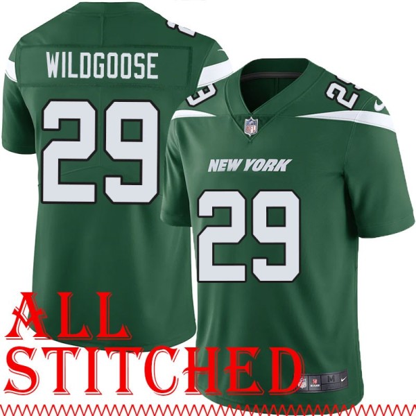 Green Home Rachad Wildgoose Jersey New York Jets #29