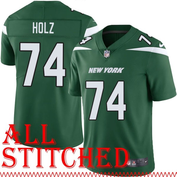 Green Home Gordy Holz Jersey New York Jets #74