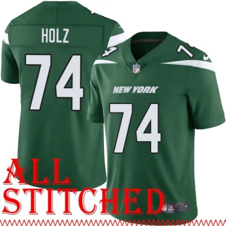 Green Home Gordy Holz Jersey New York Jets #74