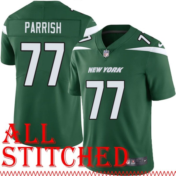 Green Home James Parrish Jersey New York Jets #77