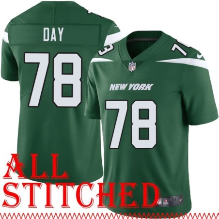 Green Home Terry Day Jersey New York Jets #78