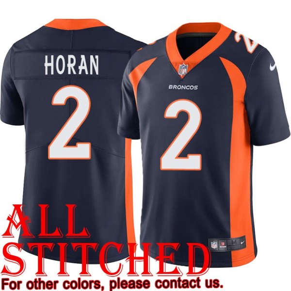 Navy Alternate Mike Horan Jersey Denver Broncos #2