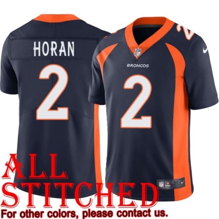 Navy Alternate Mike Horan Jersey Denver Broncos #2