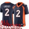 Navy Alternate Steve Lindsey Jersey Denver Broncos #2