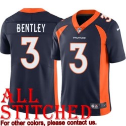 Navy Alternate Scott Bentley Jersey Denver Broncos #3