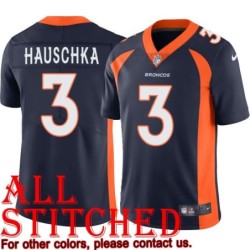 Navy Alternate Stephen Hauschka Jersey Denver Broncos #3