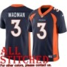 Navy Alternate Colby Wadman Jersey Denver Broncos #3