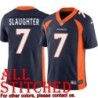 Navy Alternate Mickey Slaughter Jersey Denver Broncos #7