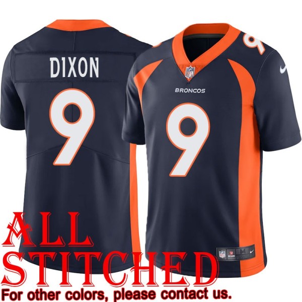 Navy Alternate Riley Dixon Jersey Denver Broncos #9