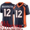 Navy Alternate Montrell Washington Jersey Denver Broncos #12
