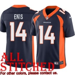 Navy Alternate Hunter Enis Jersey Denver Broncos #14