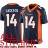 Navy Alternate Nate Jackson Jersey Denver Broncos #14