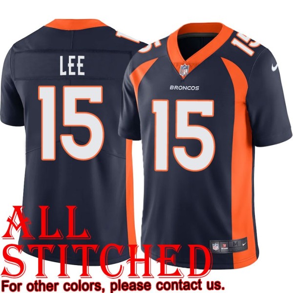 Navy Alternate Jacky Lee Jersey Denver Broncos #15