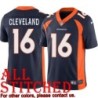 Navy Alternate Tyrie Cleveland Jersey Denver Broncos #16