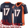Navy Alternate Devaughn Vele Jersey Denver Broncos #17