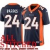 Navy Alternate Rick Parros Jersey Denver Broncos #24