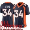 Navy Alternate Donnie Stone Jersey Denver Broncos #34