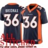 Navy Alternate J.W. Brodnax Jersey Denver Broncos #36