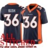 Navy Alternate Rafael Bush Jersey Denver Broncos #36