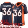 Navy Alternate Bill Thompson Jersey Denver Broncos #36