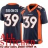 Navy Alternate Roland Solomon Jersey Denver Broncos #39