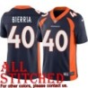 Navy Alternate Keishawn Bierria Jersey Denver Broncos #40