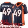 Navy Alternate Chris Gronkowski Jersey Denver Broncos #49