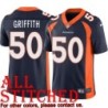 Navy Alternate Jonas Griffith Jersey Denver Broncos #50