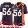 Navy Alternate Aaron Smith Jersey Denver Broncos #56